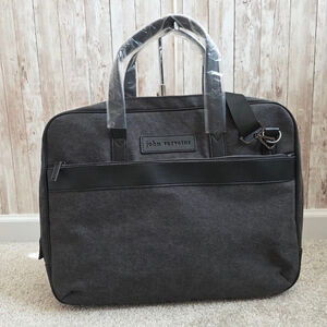 Men's John Varvatos Gray Briefcase One Size
